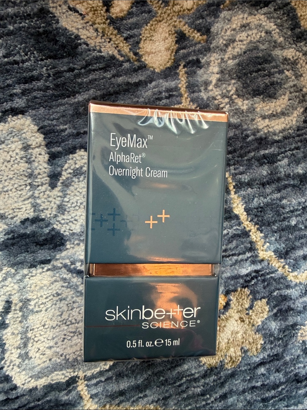 skinbetter science EyeMax AlphaRet Overnight Cream - Navy/Copper